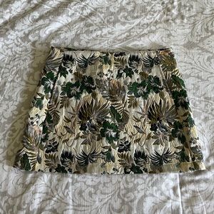 UO Print Mini Skirt